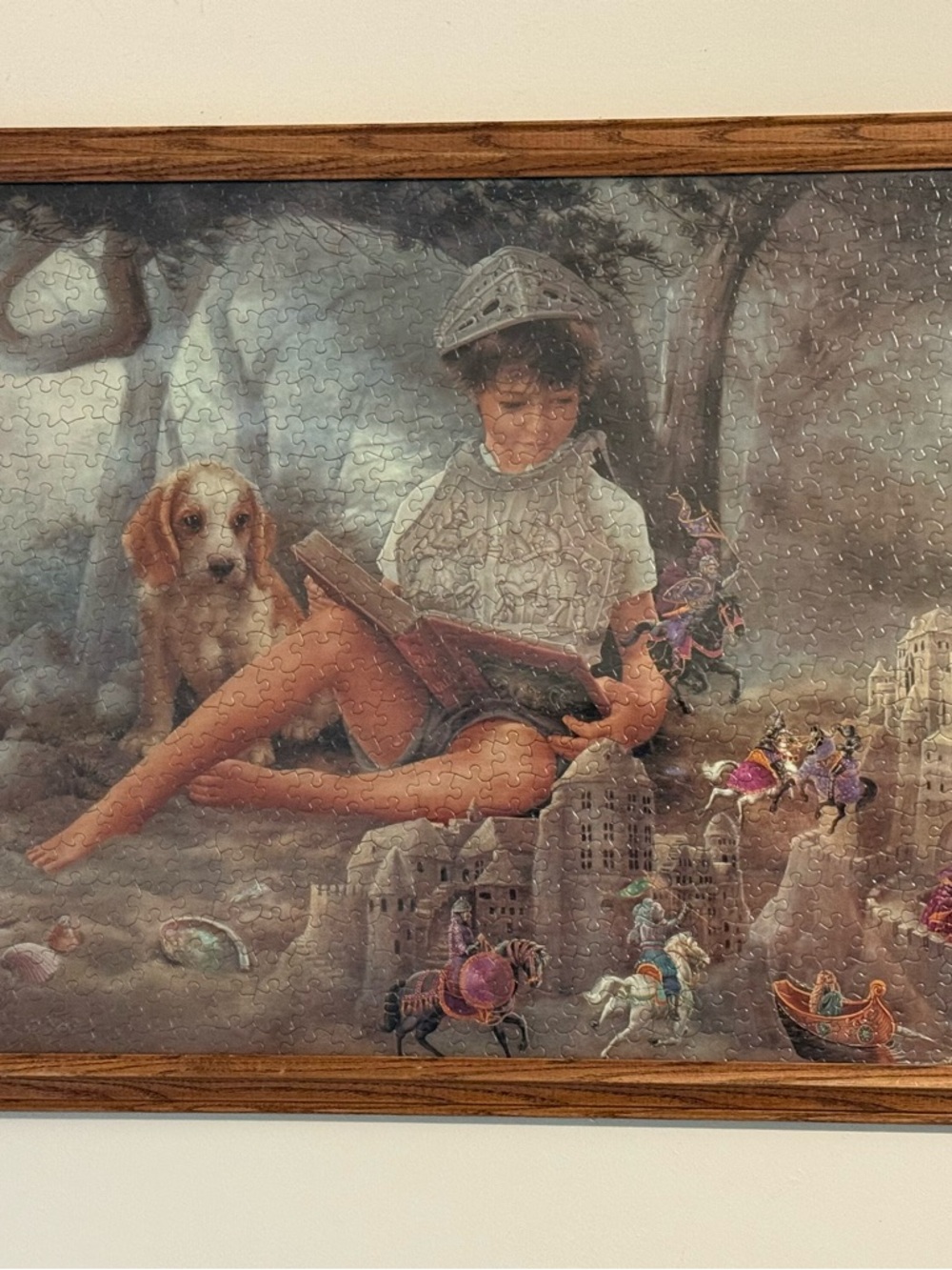 "Tales of Valor" by Lynn Lupetti (Vintage Ceaco Puzzle Art)